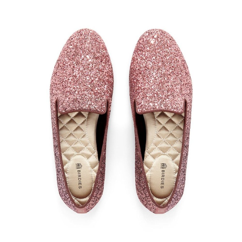 NEW Birdies The Starling in Rose Pink Sparkle